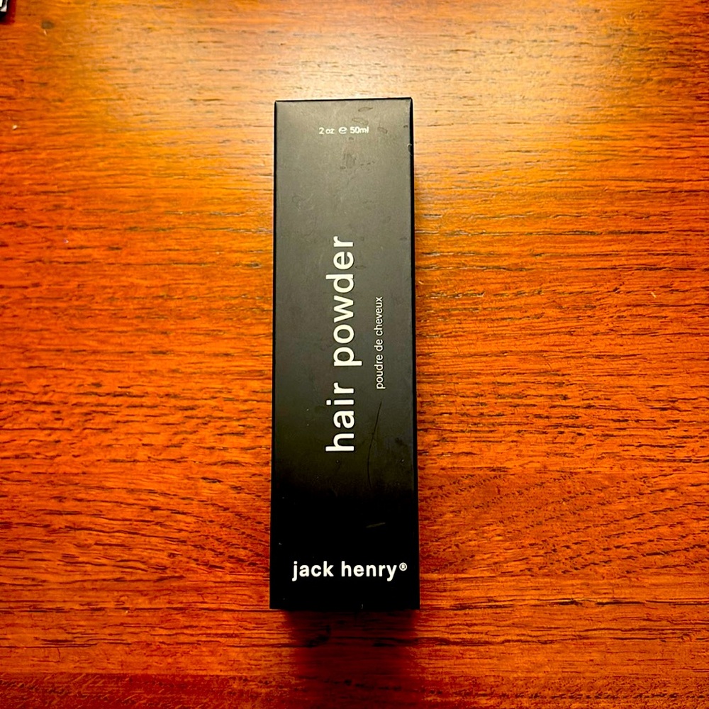 Jack Henry hair powder 2 oz